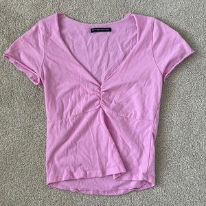 Brandy Melville pink top